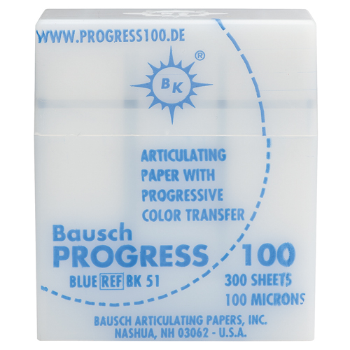 Papiers d'occlusion bausch bk 09