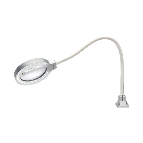 Lámpara lupa LED S4 5D Luminosidad regulable de Pie Blanco –
